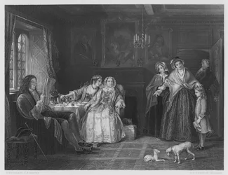 Country Cousins, from the Picture in the Vernon Gallery